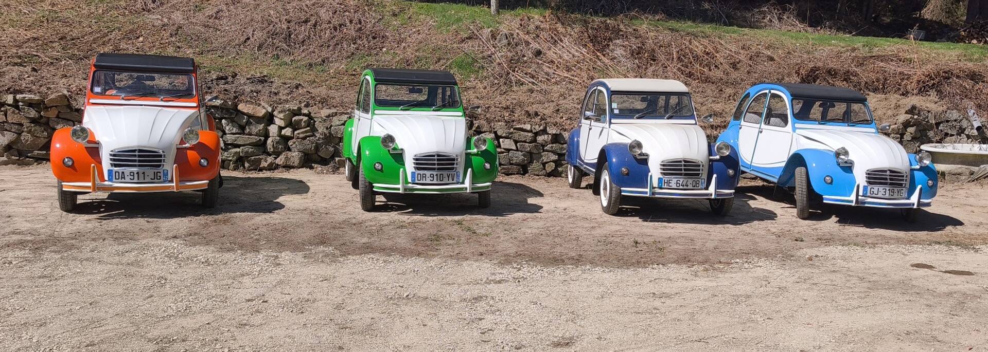 Escape game en 2CV dans le Massif du Pilat