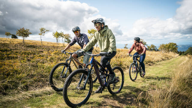 circuits parcours itinéraires vtt parc du pilat loire