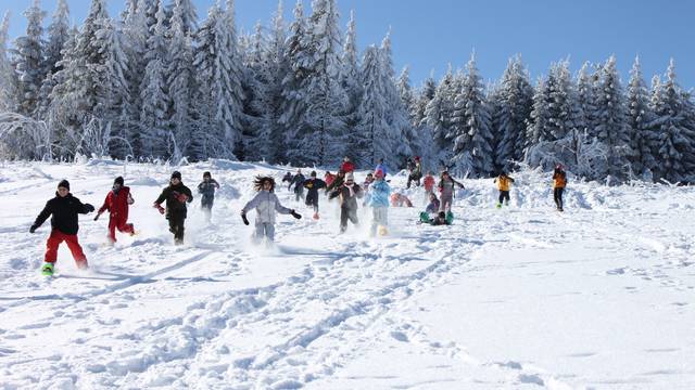 neige et ski dans le Pilat