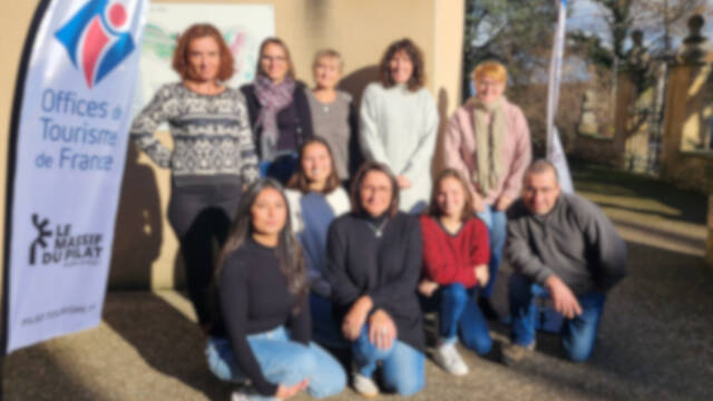 Equipe de l'Office de Tourisme du Pilat