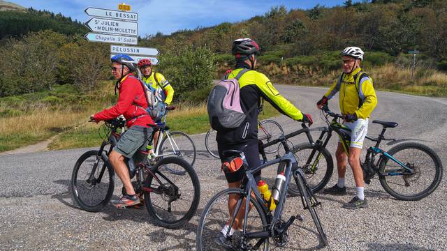 vélo vtt cyclo parc du pilat proche lyon