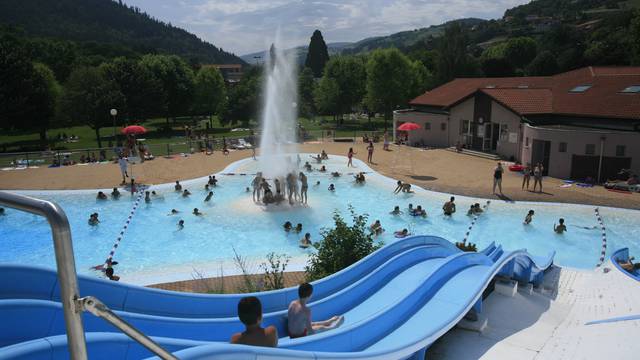 baignade dans le parc du pilat