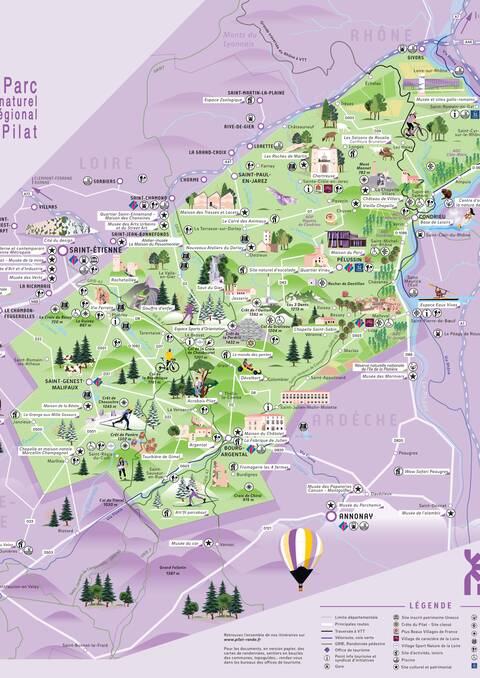 Touristic map
