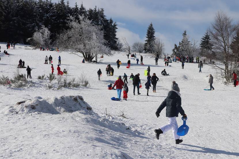 espace nordique monts du pilat