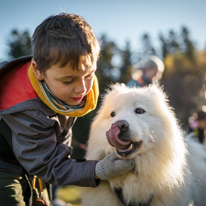 Cani-randonnée avec Kimudjuk dans le Massif du Pilat