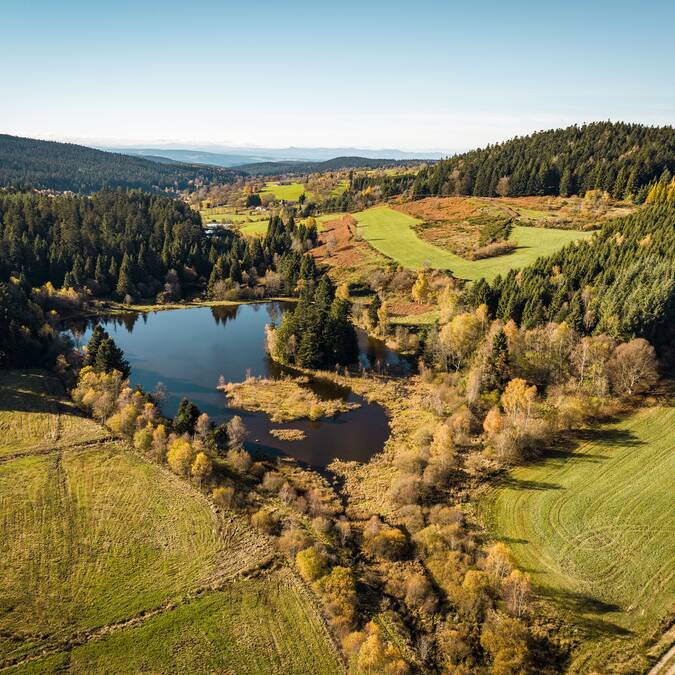 Etangs de pêche de Prélager à Saint Régis du Coin