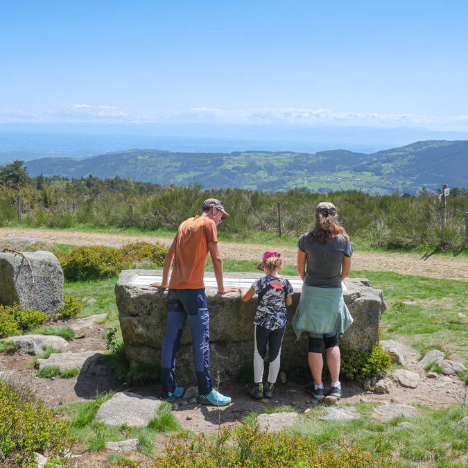Table d'orientation de Panère