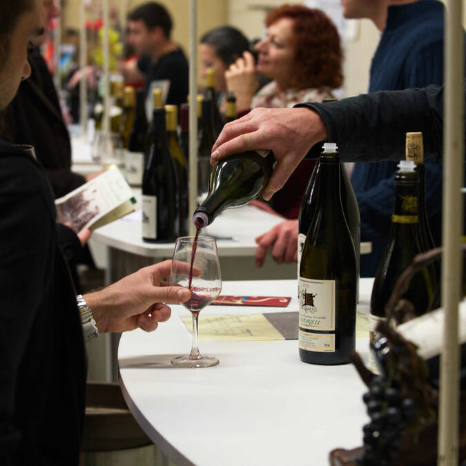 marché aux vins d'Ampuis